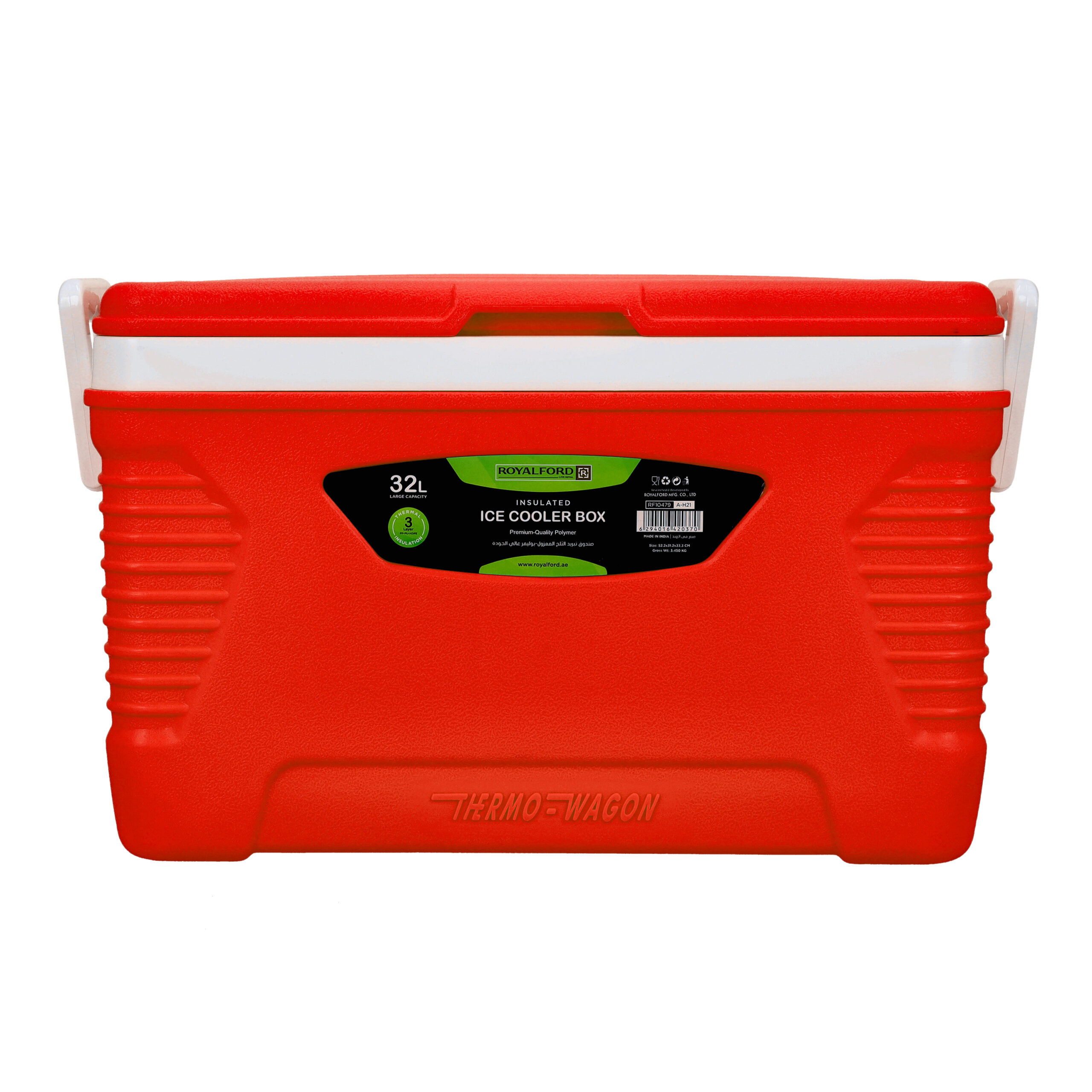 Insulated Ice Cooler Box - 32Ltr