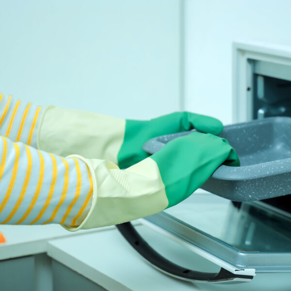 Royalford Cleaning Gloves, Natural Latex Comfortable Gloves, Rf10491