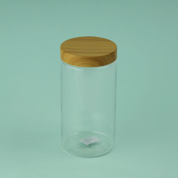 Royalford Round Air Tight Pet Jar, 1000 ml Capacity