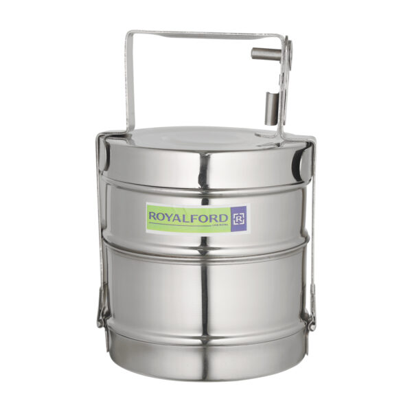 2 Layer Bombay Tiffin, Stainless Steel, RF10557