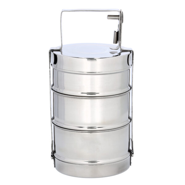 3 Layer Bombay Tiffin, Stainless Steel, RF10558