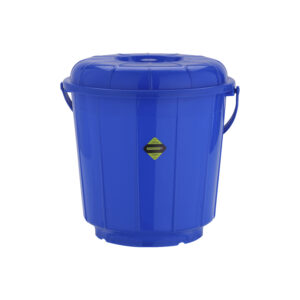 Royalford Plastic Bucket With Lid, 5L Bucket With Handle, Rf10681