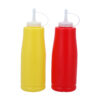 Royalford Ketchup Bottle, 2Pcs 600ml Red And Yellow Bottle, Rf10729