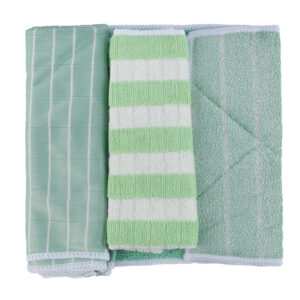 Royalford Royalbright 3-IN-1 Bamboo Cleaning Cloth Set RF10742