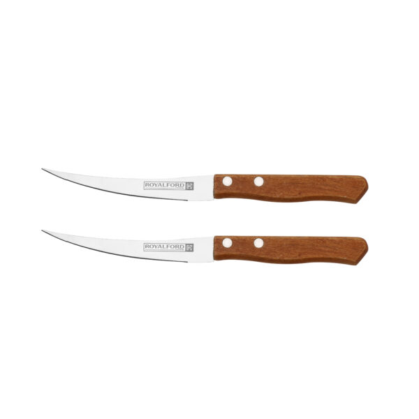 Royalford 2pcs Fruit Knife Set, Stainless Steel Blade, RF10771