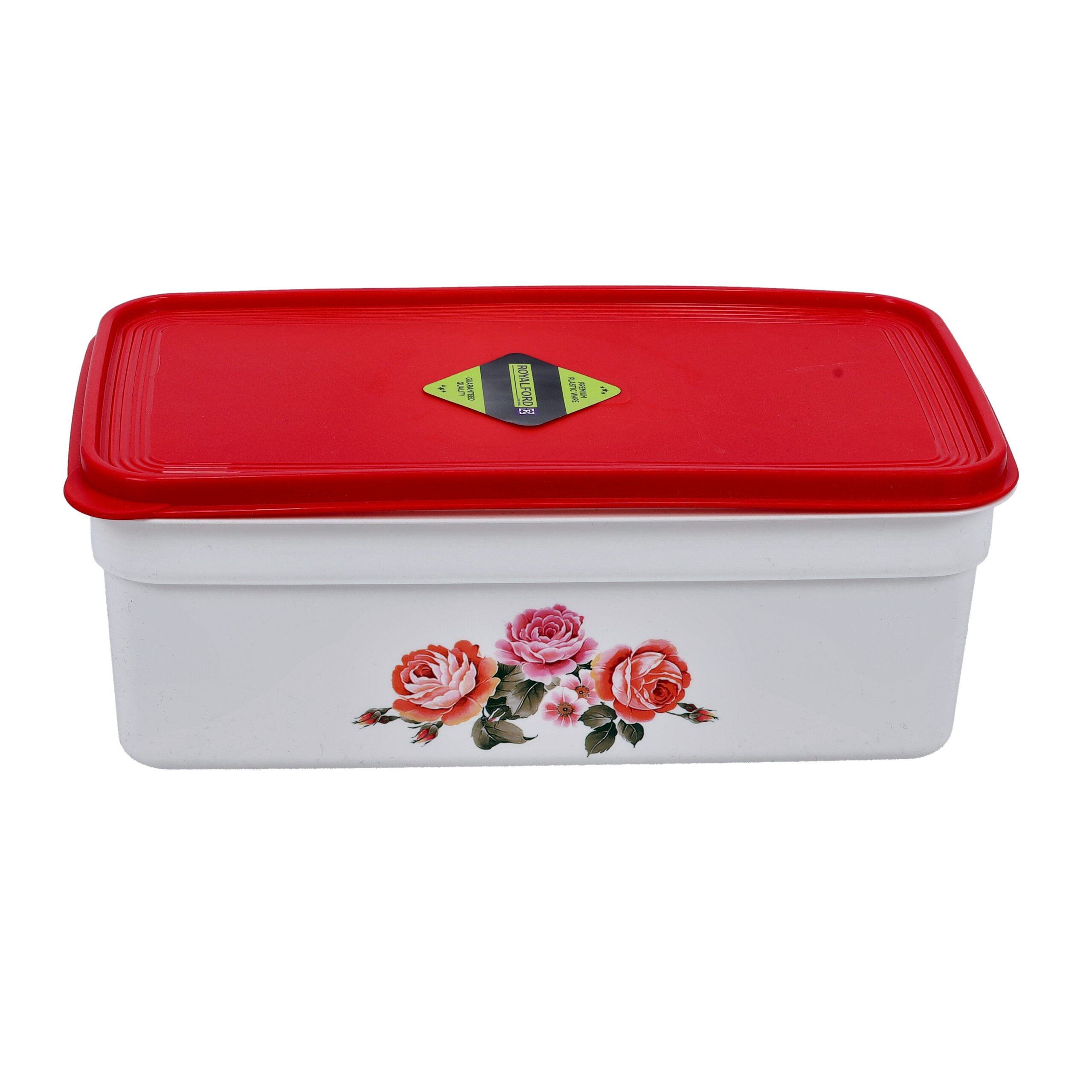 Royalford 2.5 Litre Rect. Air-Tight Storage Bowl