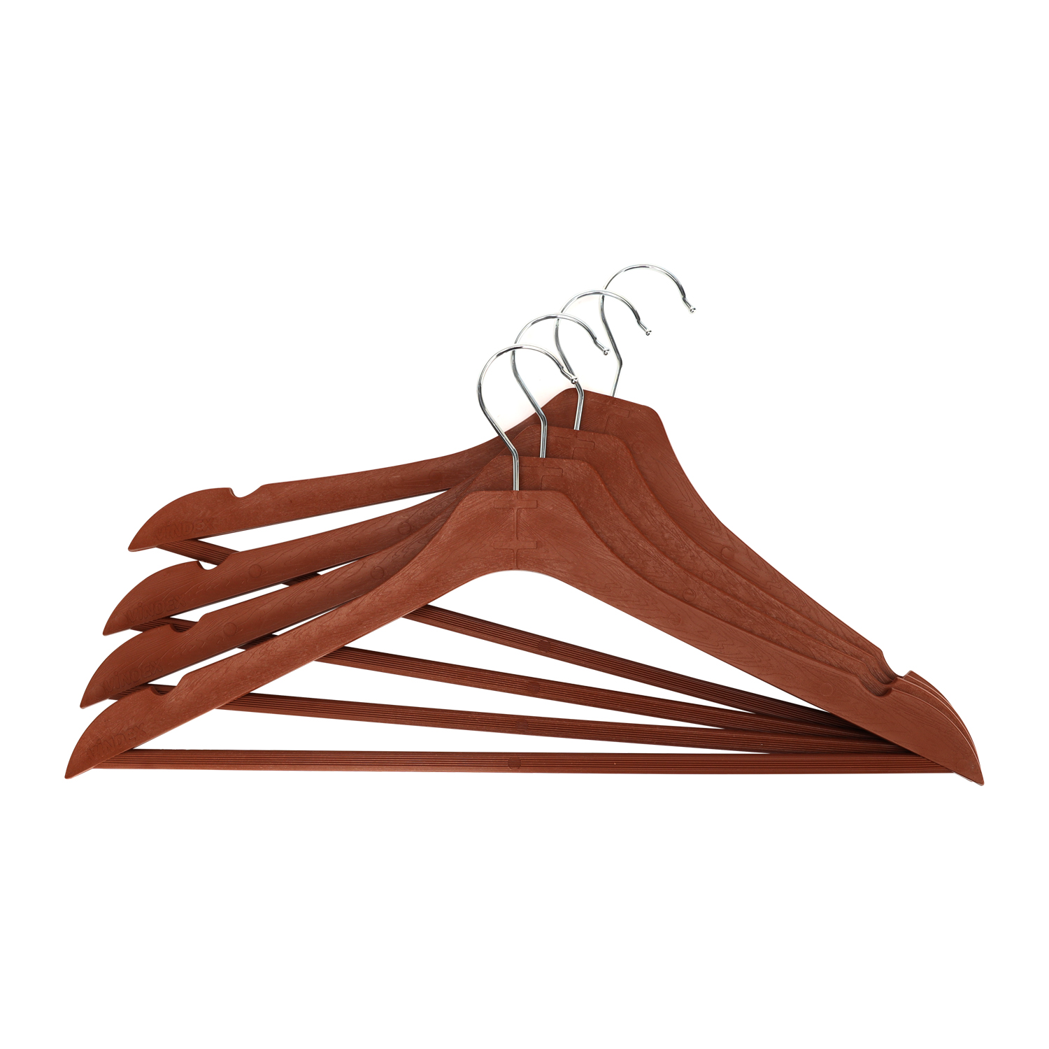 Royalford Pack of 4 Clothes Hanger Set- RF10899 Premium-Quality,