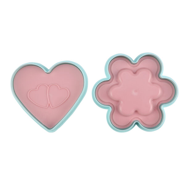Royalford 2Pc Romance Shaped Cookie Cutter1X36