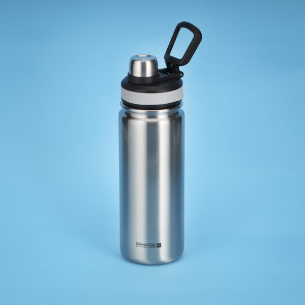 Royalford SS Vacuum Sports Bottle, 650ml Water Bottle, RF10983