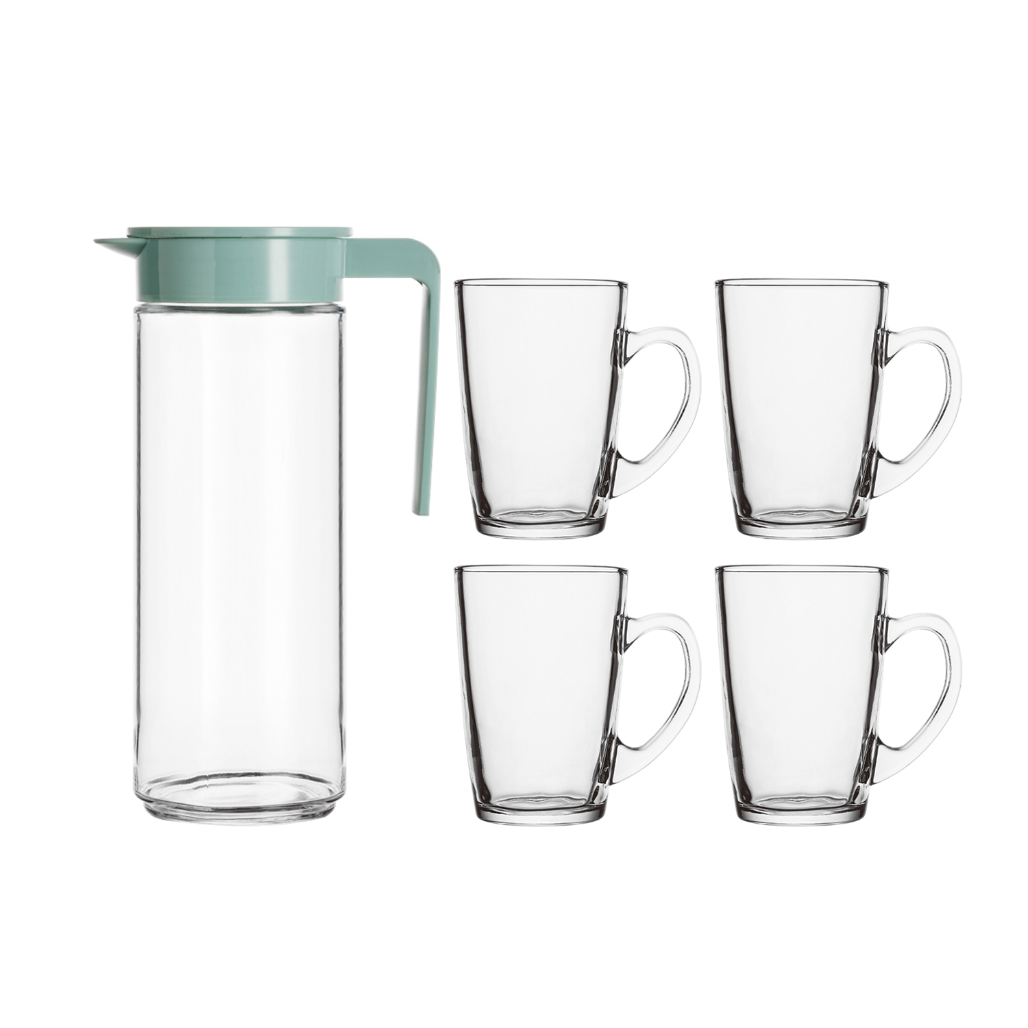 Royalford 5-Piece Glass Juice Set- RF11028