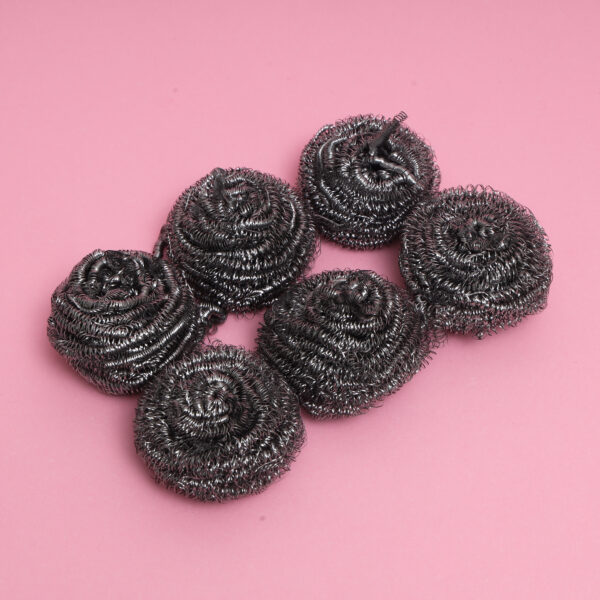 Royalford 6Pcs Stainless Steel Scourer