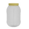 Royalford Round Air-Tight Pet Jar, 5000ml Plastic Container, Rf11101