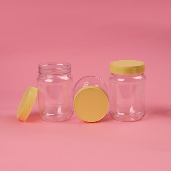 Royalford Round Airtight Pet Jar Rf11224 500ml Set Of 6