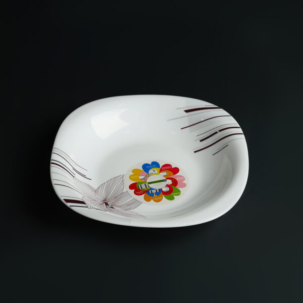 Royalford 9.0" Opalware Soup Plate- RF11241