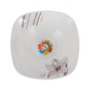 Royalford 9" Opalware Serving White Bowl Floral Print Rf11243