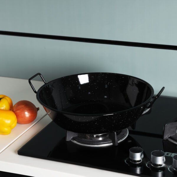 Royalford Enamel Wokpan 32cm - Induction Safe Kadhai