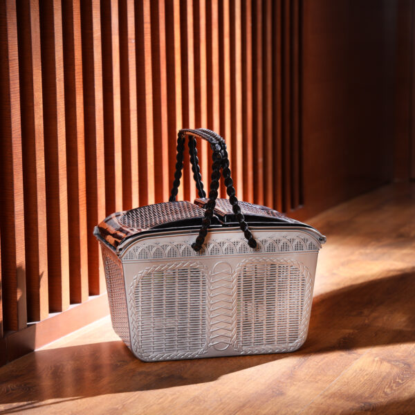 Royalford Large Plastic Picnic Basket Rf11348