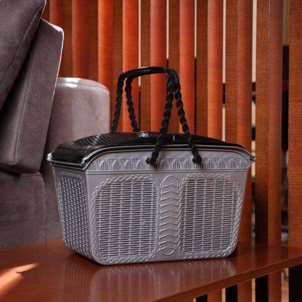 Royalford Small Plastic Picnic Basket Rf11349