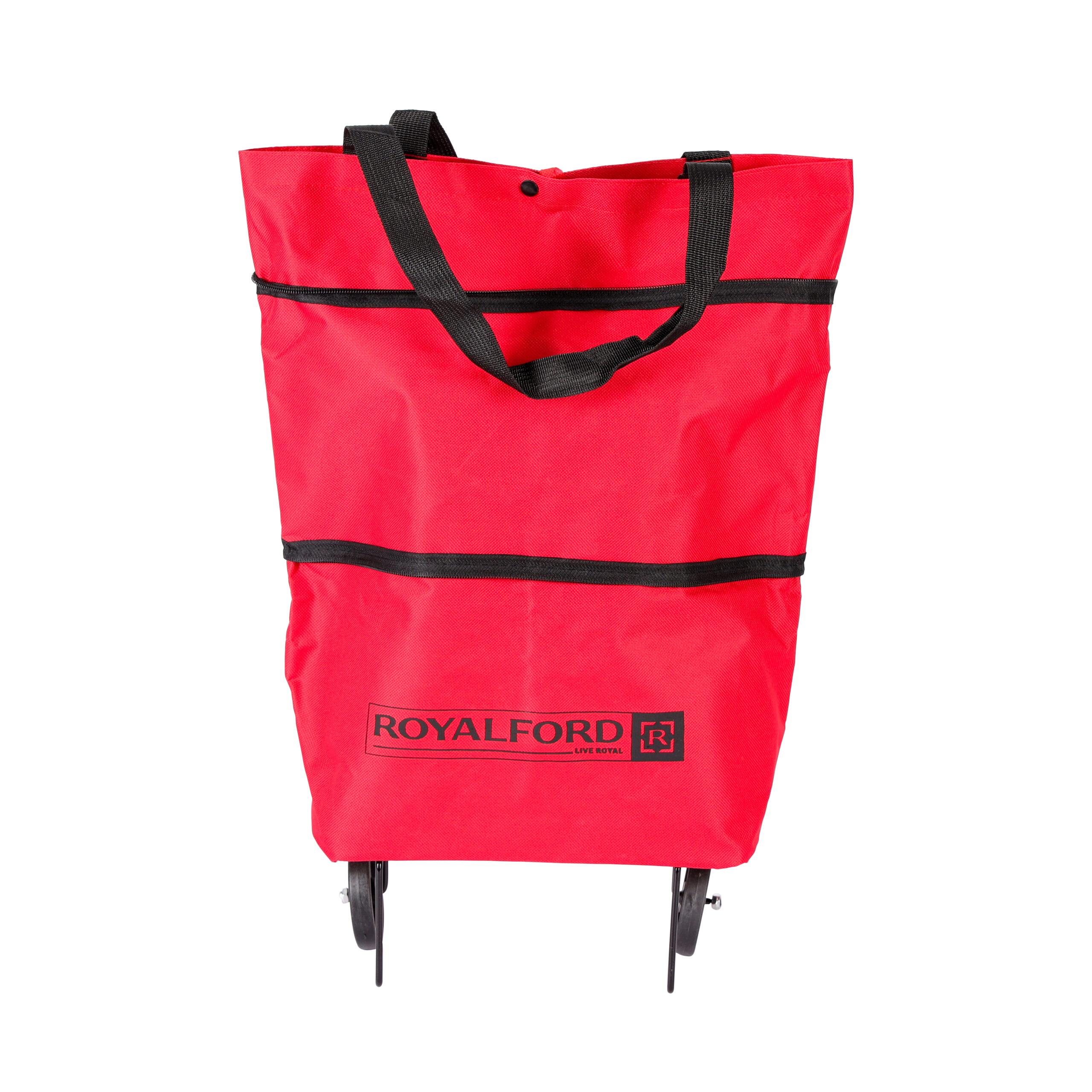 Royalford 20 L Foldable Shopping Trolley Bag- Rf11372