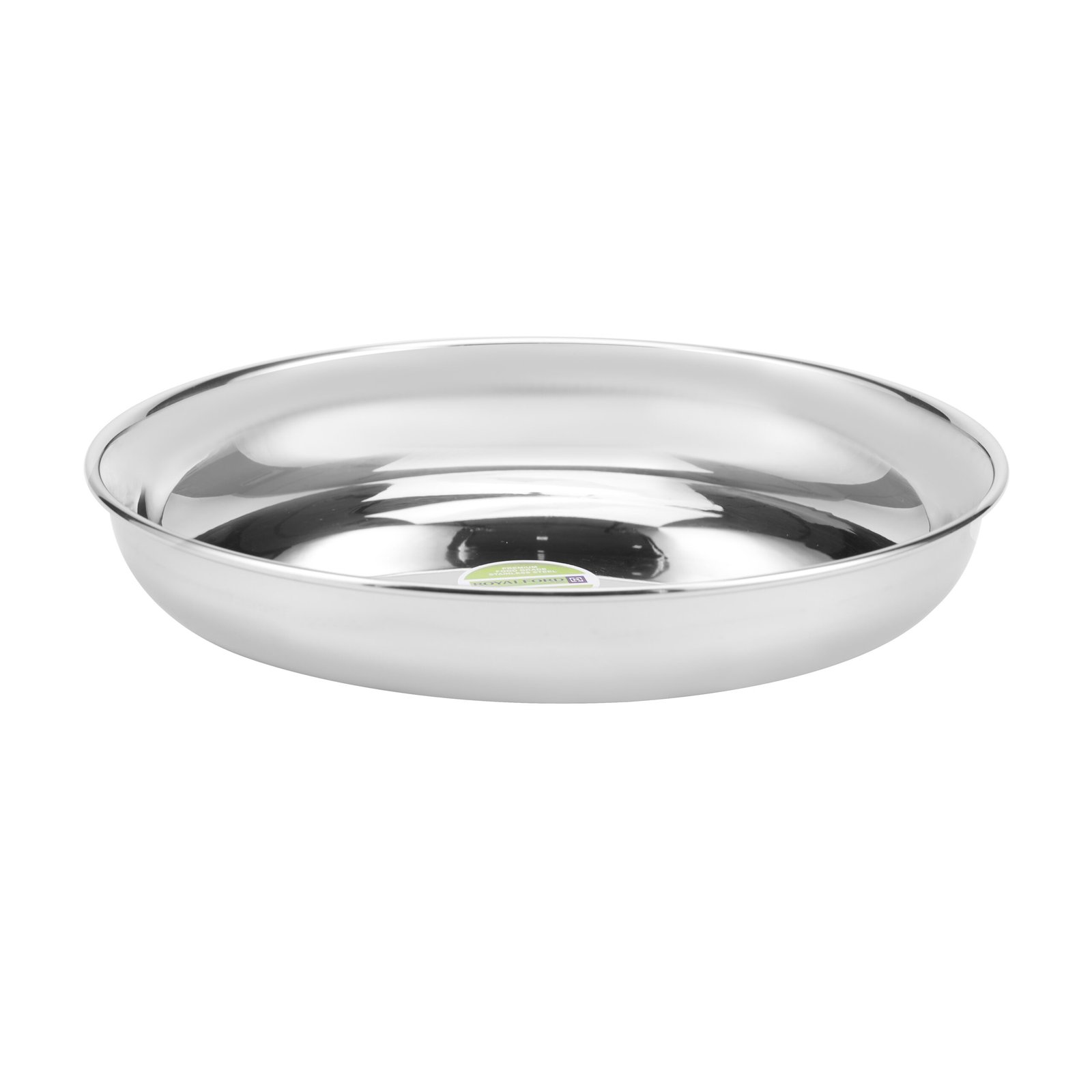 Royalford 23 Cm Stainless Steel Rice Plate- Rf11468
