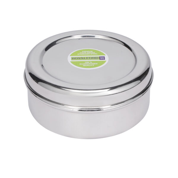 Royalford Stainless steel Puri Dabba 10 Cm