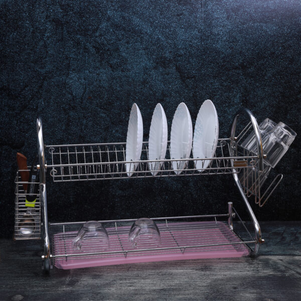 Royalford Stainless Steel Dish Rack-RF1151DRL