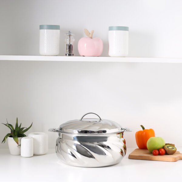 Royalford 3500ml mazza stainless steel hotpot- rf11568