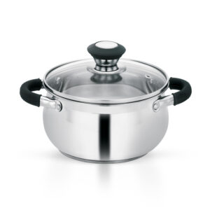 Royalford 18cm Nano Casserole With Glass Lid- RF11581