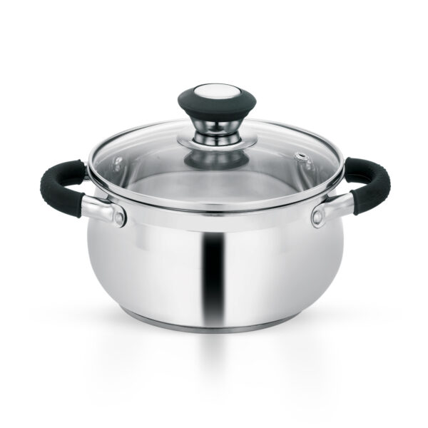 Royalford 18cm Nano Casserole With Glass Lid- RF11581