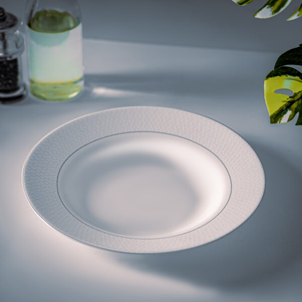 Royalford Velvett Collection Stella Soup Plate Opalware