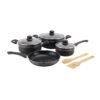 Royalford Ritz 9-Piece Non-Stick Cookware Set- Rf11759