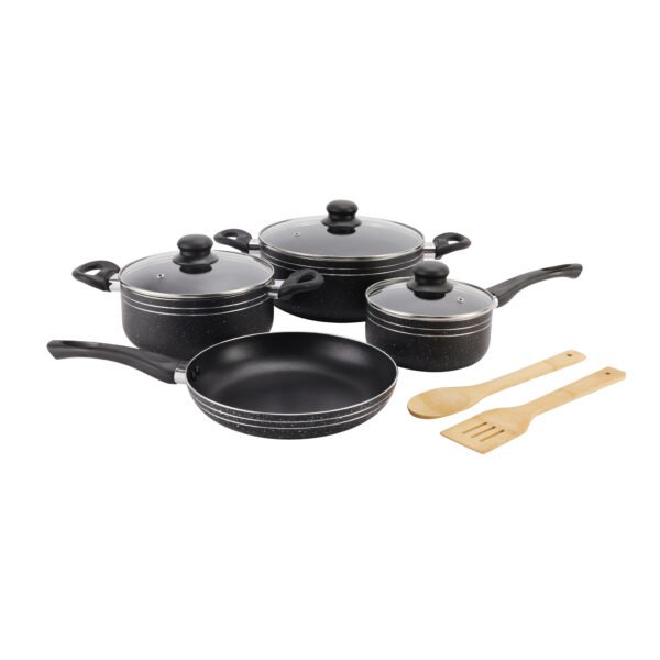 Royalford Ritz 9-Piece Non-Stick Cookware Set- Rf11759