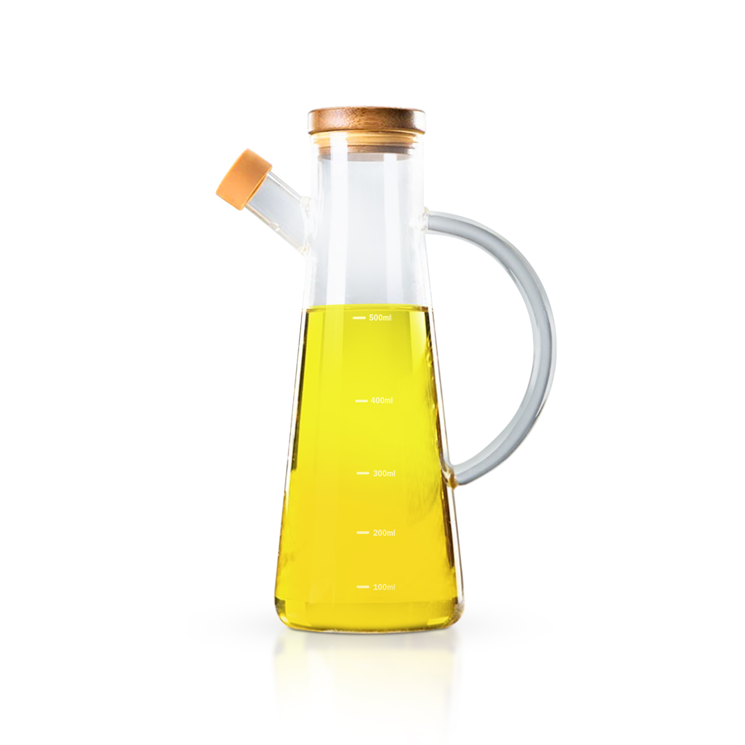 Royalford 600 ML Glass Oil Bottle- RF11930