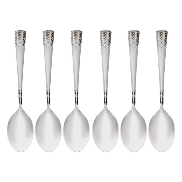 Royalford 6-Piece Stainless Steel Table Spoon- RF11945