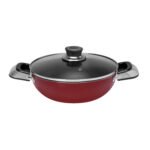 Royalford RF2948 Non-Stick Wokpan With Lid, 26 CM