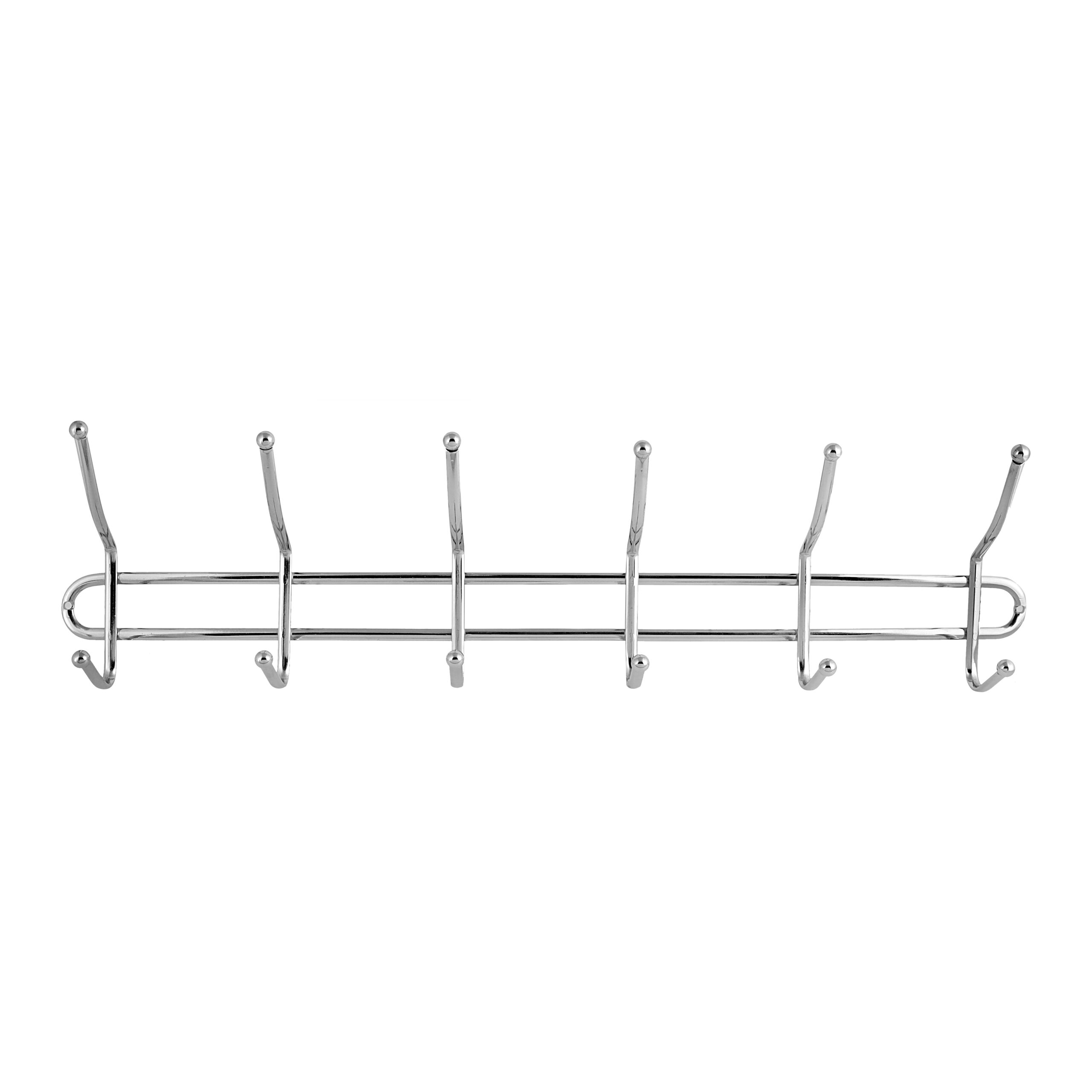 Royalford RF4705 Metal Hanger, 6 Hooks