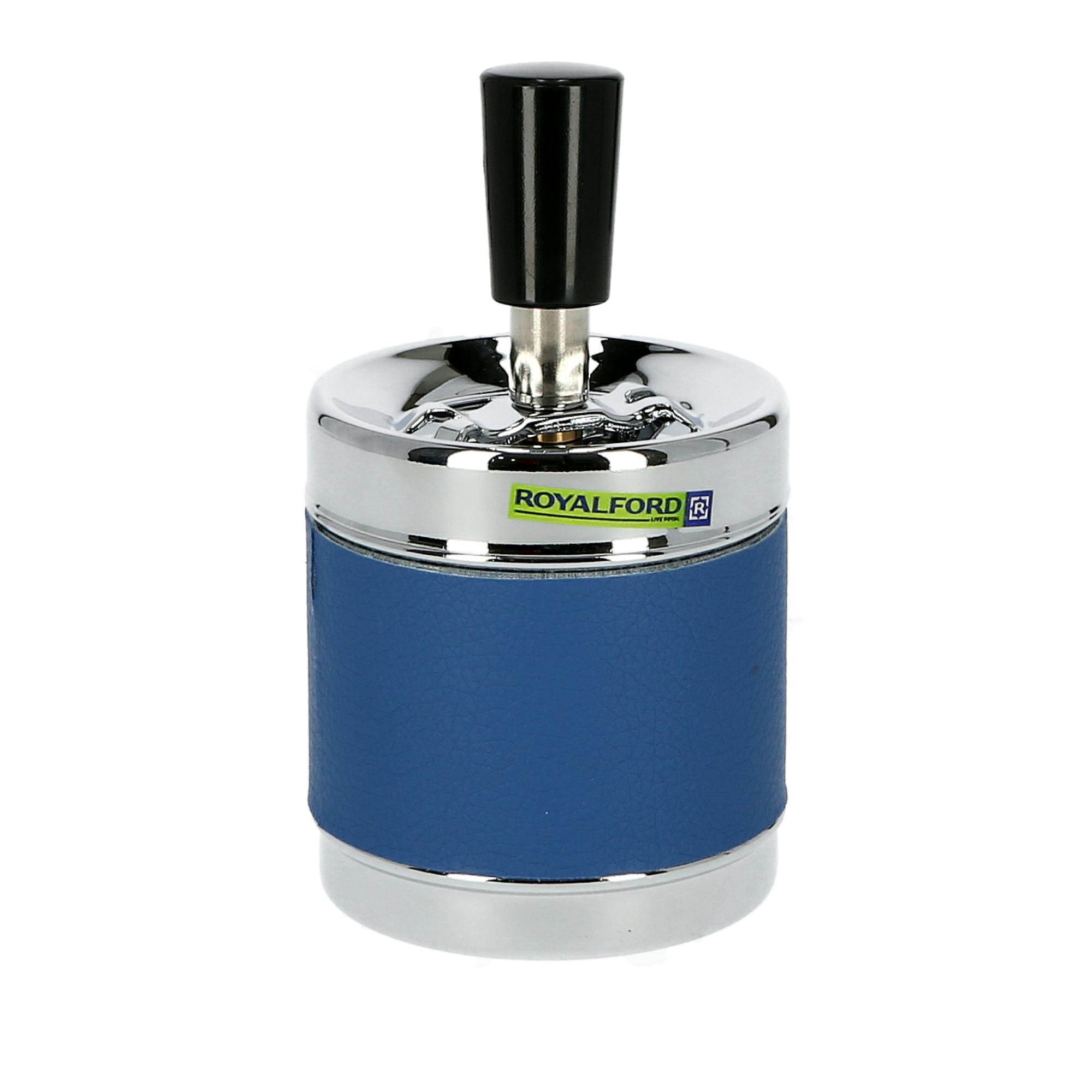 Royalford RF5236 Metal Ashtray with Prints