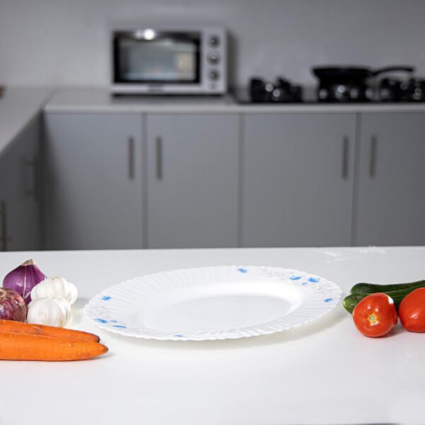 Royalford RF5683 Opal Ware Romantic Oval Plate, 14 Inch Royalford RF5683 Opal Ware Romantic Oval Plate, 14 Inch