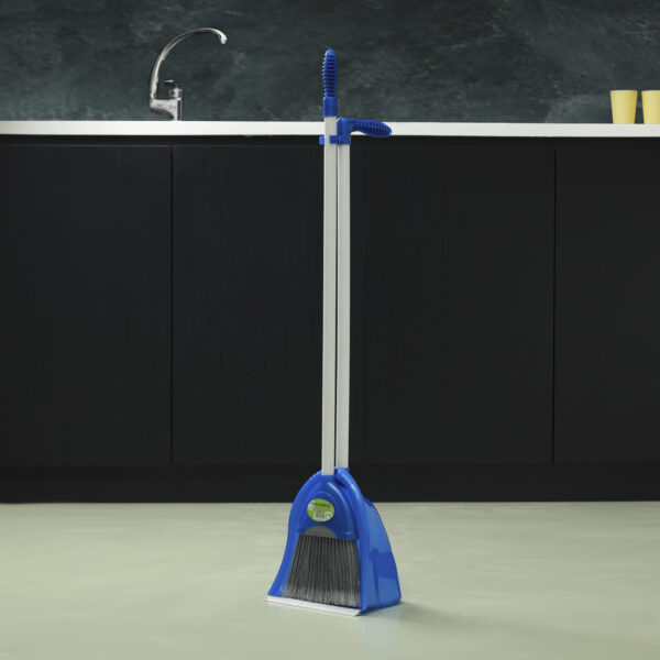 Royalford  Plastic Broom With Dustpan Set-RF7139