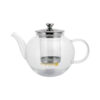 Royalford   Glass Tea Pot with Stainless Steel Strainer 1200 ML-RF8263