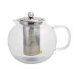 Royalford  Glass Tea Pot with Stainless Strainer, 1200 ML-RF8266