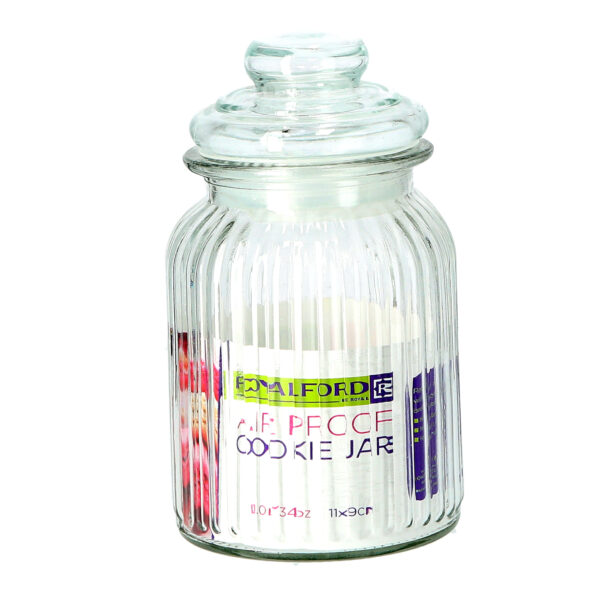 Royalford  Airproof Cookie Jar, 1.0 L-RF8637