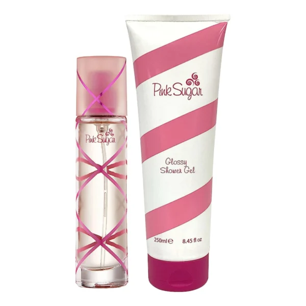 Aquolina Pink Sugar Candy Dream Sweet Addiction Set Edt 100Ml + Bl 250Ml (Womens) Aquolina Pink Sugar Candy Dream Sweet Addiction Set Edt 100Ml + Bl 250Ml (Womens)