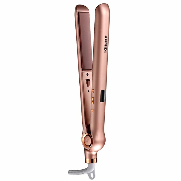 Bomidi HS1 Electric Hair Straightening Iron Multi-level Temperature Adjustment Digital Screen 45W - Pink