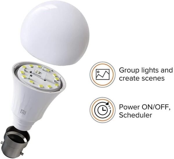 Mi Smart LED Bulb 2700K Warm White Light White