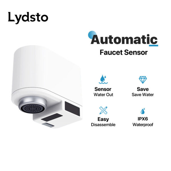 Lydsto Automatic Water Saver Tap Intelligent Infrared Induction Water Faucet White