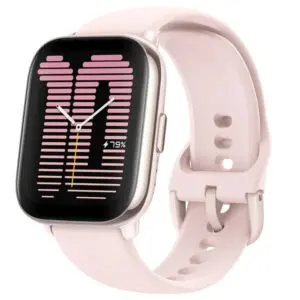 Amazfit Active Smart Wacth With 100 Plus Watch Faces Pink