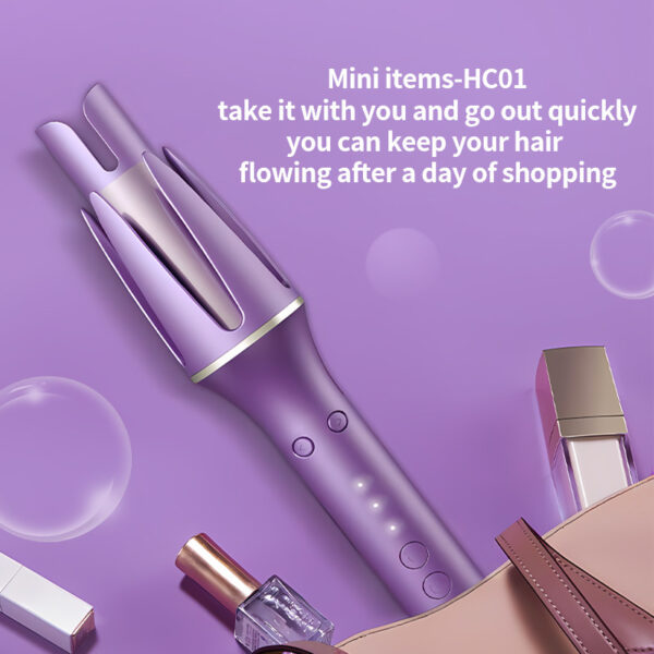 BOMIDI HC01 Automatic Curling Iron With 3 Speed Intelligent Purple