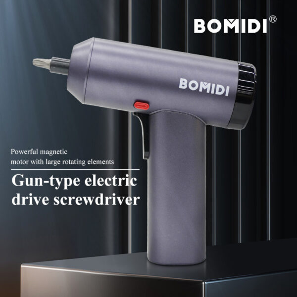 BOMIDI EGS01 Gun Type Electric Screwdriver Black