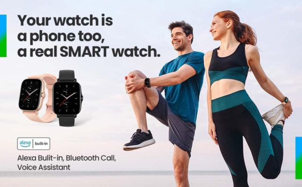 Amazfit GTS 2 Smart Watch With Built In Alexa Grey